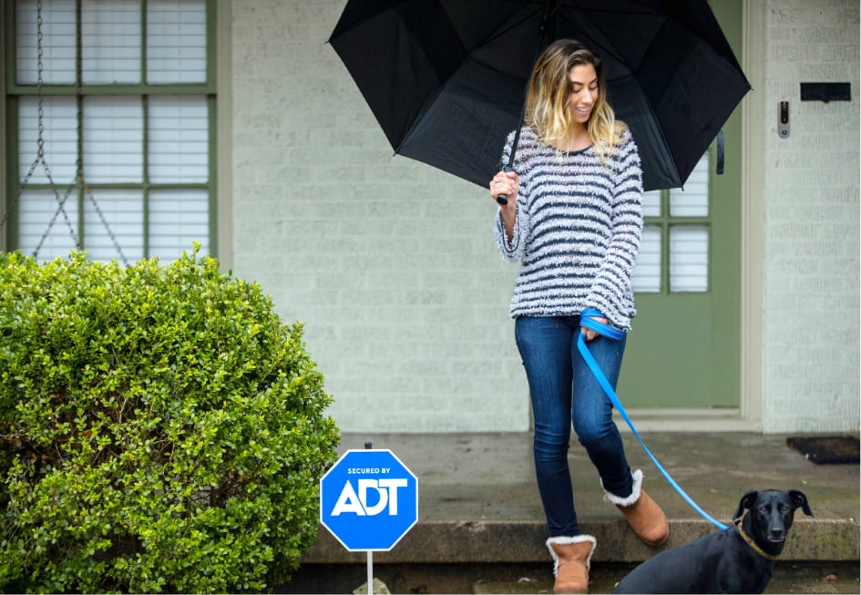 security monitoring sign